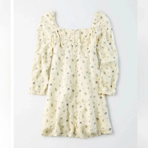 NWOT AE PRINTED LONG SLEEVE DRESS